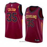 Maillot Cleveland Cavaliers Bonzie Colson No 35 Icon 2018 Rouge
