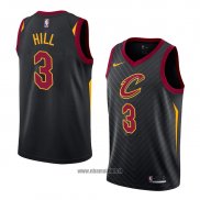 Maillot Cleveland Cavaliers George Hill No 3 Statement 2018 Noir