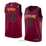 Maillot Cleveland Cavaliers Sam Dekker No 15 Icon 2018 Rouge