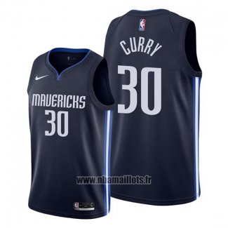 Maillot Dallas Mavericks Seth Curry No 30 Statement Bleu2