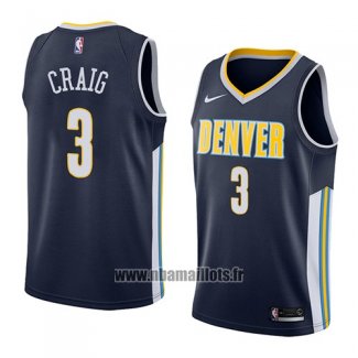 Maillot Denver Nuggets Torrey Craig No 3 Icon 2018 Bleu