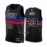 Maillot Detroit Pistons Jaden Ivey NO 23 Statement 2022-23 Noir