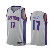 Maillot Detroit Pistons Tony Snell No 17 Statement 2020-21 Gris