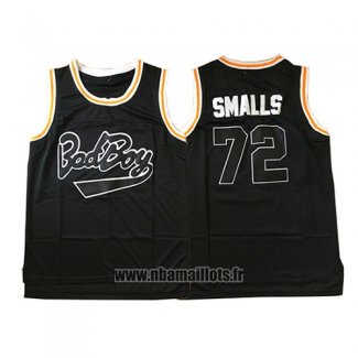 Maillot Film Badboy Biggie Smalls No 72 Noir