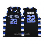 Maillot Film Tree Hill Nathan Scott No 22 Noir