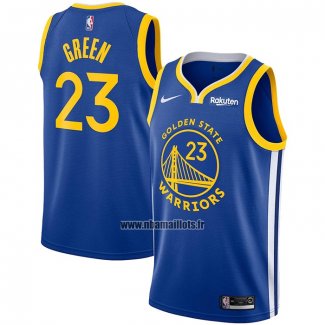 Maillot Golden State Warriors Draymond Green NO 23 Icon Bleu