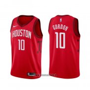 Maillot Houston Rockets Eric Gordon NO 10 Earned Rouge