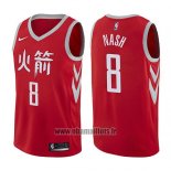 Maillot Houston Rockets Le'bryan Nash No 8 Ville 2017-18 Rouge