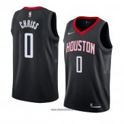 Maillot Houston Rockets Marquese Chriss No 0 Statement 2018 Noir