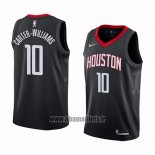 Maillot Houston Rockets Michael Carter-williams No 10 Statement 2018 Noir