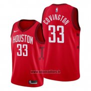 Maillot Houston Rockets Robert Covington No 33 Earned 2019-20 Rouge