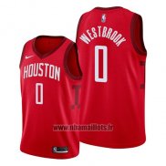 Maillot Houston Rockets Russell Westbrook No 13 Earned 2019 Rouge