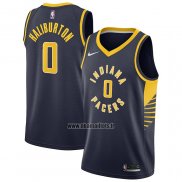 Maillot Indiana Pacers Tyrese Haliburton NO 0 Icon 2022-23 Bleu