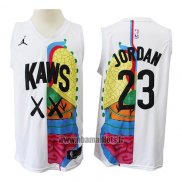 Maillot KAWS x Jordan x NBA Blanc