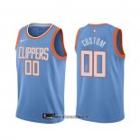 Maillot Los Angeles Clippers Personnalise Ville Bleu