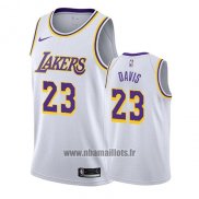 Maillot Los Angeles Lakers Anthony Davis No 23 Association 2019-20 Blanc