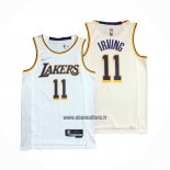 Maillot Los Angeles Lakers Kyrie Irving NO 11 Association Blanc