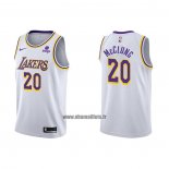 Maillot Los Angeles Lakers Mac Mcclung NO 20 Association 2021-22 Blanc