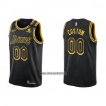 Maillot Los Angeles Lakers Personnalise Mamba 2021-22 Noir