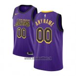 Maillot Los Angeles Lakers Personnalise Ville 2018-19 Volet