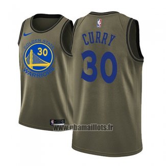 Maillot Los Angeles Lakers Stephen Curry No 30 Nike Vert