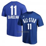 Maillot Manche Courte All Star 2023 Demar Derozan Bleu