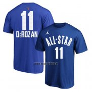 Maillot Manche Courte All Star 2023 Demar Derozan Bleu