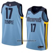 Maillot Memphis Grizzlies Garrett Temple No 17 Statement 2018 Bleu