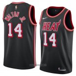 Maillot Miami Heat Derrick Walton Jr. No 14 Classic 2018 Noir