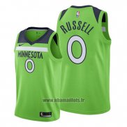 Maillot Minnesota Timberwolves D'angelo Russell No 0 Statement 2019-20 Vert