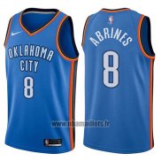 Maillot Oklahoma City Thunder Alex Abrines No 8 Swingman Icon 2017-18 Bleu