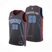 Maillot Oklahoma City Thunder Jeremiah Robinson-earl NO 50 Ville 2022-23 Gris