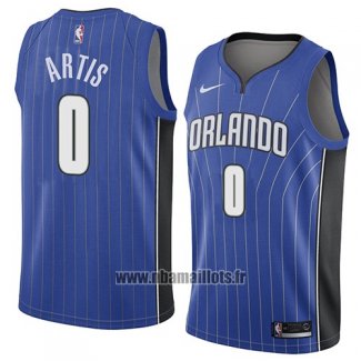 Maillot Orlando Magic Jamel Artis No 0 Icon 2018 Bleu