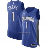 Maillot Orlando Magic Jonathan Isaac NO 1 Icon Authentique Bleu