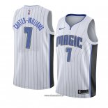 Maillot Orlando Magic Michael Carter-williams No 7 Association 2018 Blanc