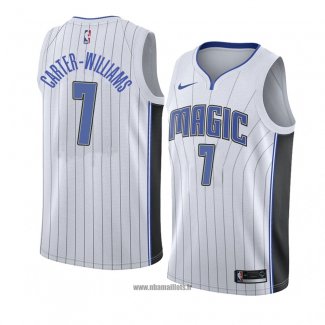 Maillot Orlando Magic Michael Carter-williams No 7 Association 2018 Blanc