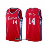 Maillot Philadelphia 76ers Norvel Pelle NO 14 Statement 2019-20 Rouge