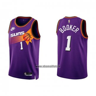 Maillot Phoenix Suns Devin Booker NO 1 Classic 2022-23 Volet