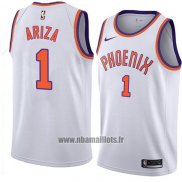 Maillot Phoenix Suns Trevor Ariza No 1 Classic 2018 Blanc