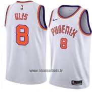 Maillot Phoenix Suns Tyler Ulis No 8 Hardwood Classic 2018 Blanc