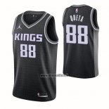 Maillot Sacramento Kings Neemias Queta NO 24 Statement 2020-21 Noir