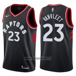 Maillot Tornto Raptors Fred Vanvleet No 23 Statement 2017-18 Noir