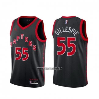 Maillot Tornto Raptors Freddie Gillespie No 55 Statement 2020-21 Noir