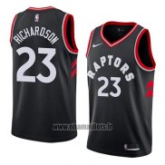 Maillot Tornto Raptors Malachi Richardson No 23 Statement 2018 Noir