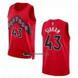 Maillot Tornto Raptors Pascal Siakam NO 43 Icon 2022-23 Rouge