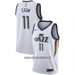 Maillot Utah Jazz Dante Exum No 11 Association 2017-18 Blanc