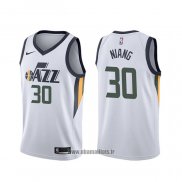 Maillot Utah Jazz Georges Niang NO 30 Association Blanc