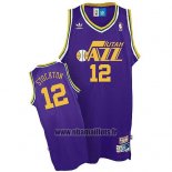 Maillot Utah Jazz John Stockton No 12 Retro Volet2