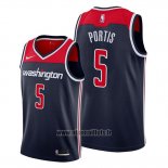 Maillot Washington Wizards Bobby Portis No 5 Statement Bleu