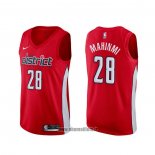 Maillot Washington Wizards Ian Mahinmi NO 28 Earned Rouge